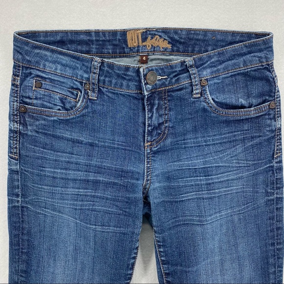Kut From The Kloth Medium Wash Flare Jean - Picture 3 of 11